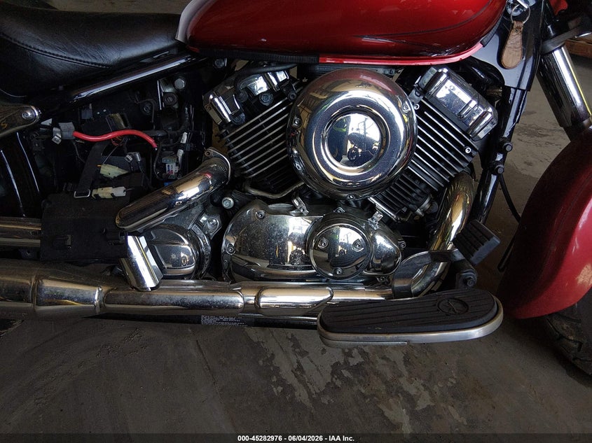 2010 Yamaha Xvs650 VIN JYAVM01E9AA135991 IAAI salvage auction — NORMAL WEAR, Clear (Connecticut), sold $25 on 2026-07-08 (photo 8)