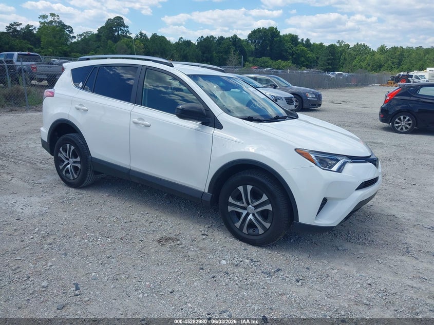 2017 Toyota Rav 4 VIN JTMZFREV0HJ713176 IAAI salvage auction — LEFT FRONT, Salvage Title, sold $4,650 on 2026-07-09 (photo 1)