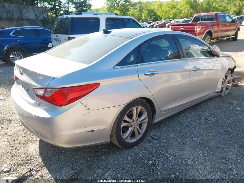2012 Hyundai Sonata VIN 5NPEC4AC1CH325423 IAAI salvage auction — LEFT & RIGHT, Salvage (Pennsylvania), sold $525 on 2026-07-28 (photo 4)