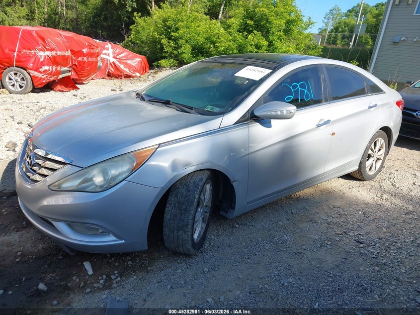 2012 Hyundai Sonata VIN 5NPEC4AC1CH325423 IAAI salvage auction — LEFT & RIGHT, Salvage (Pennsylvania), sold $525 on 2026-07-28 (photo 2)