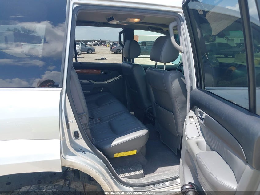 2007 Lexus Gx 470 VIN JTJBT20X770145133 IAAI salvage auction — HAIL, Original (Texas), sold $5,650 on 2026-07-29 (photo 8)