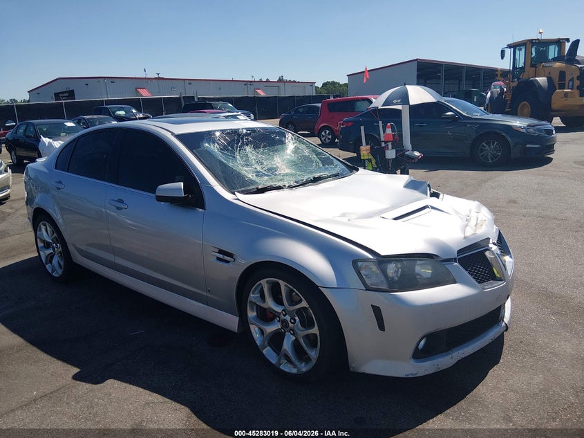 2009 Pontiac G8 VIN 6G2EC57Y49L230293 IAAI salvage auction — FRONT END, Salvage (South Carolina), sold $5,300 on 2026-07-14 (photo 1)
