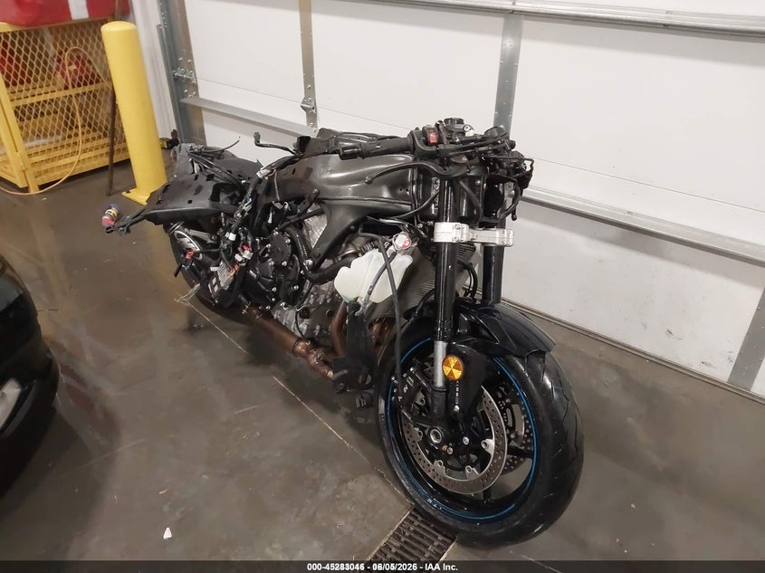 2025 Kawasaki Zx VIN JKBZXJJ19SA026700 IAAI salvage auction — ALL OVER, Salvage Title, sold $1,250 on 2026-07-16 (photo 1)