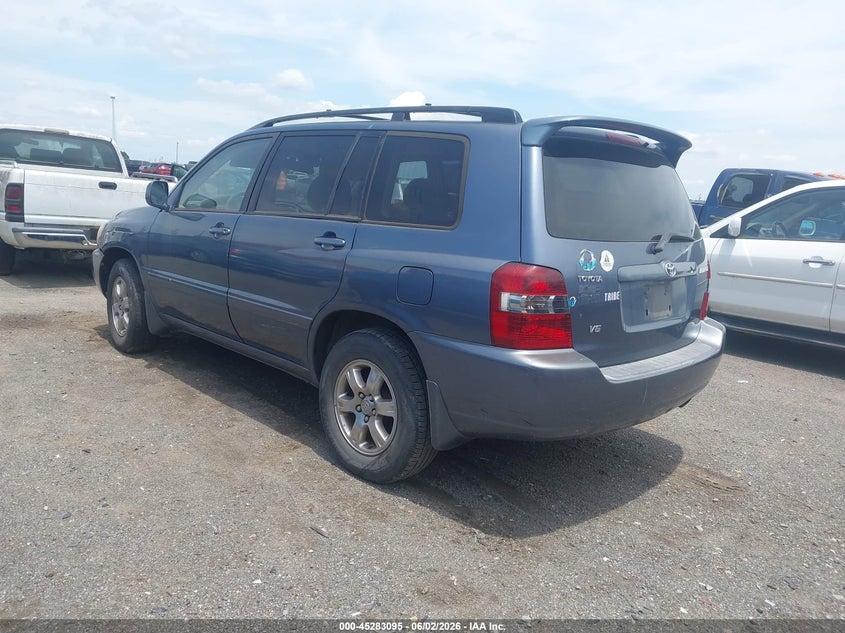2007 Toyota Highlander VIN JTEGP21A570138779 IAAI salvage auction — NORMAL WEAR, Clear (Arkansas), sold $675 on 2026-07-15 (photo 3)