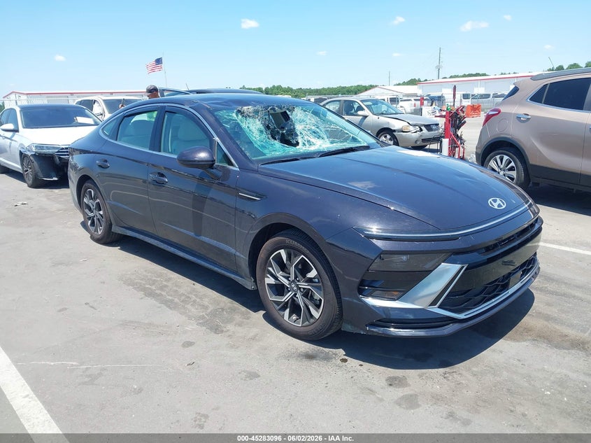 2025 Hyundai Sonata VIN KMHL64JA2SA517268 IAAI salvage auction — ROOF, Salvage Title, sold $11,025 on 2026-07-15 (photo 1)