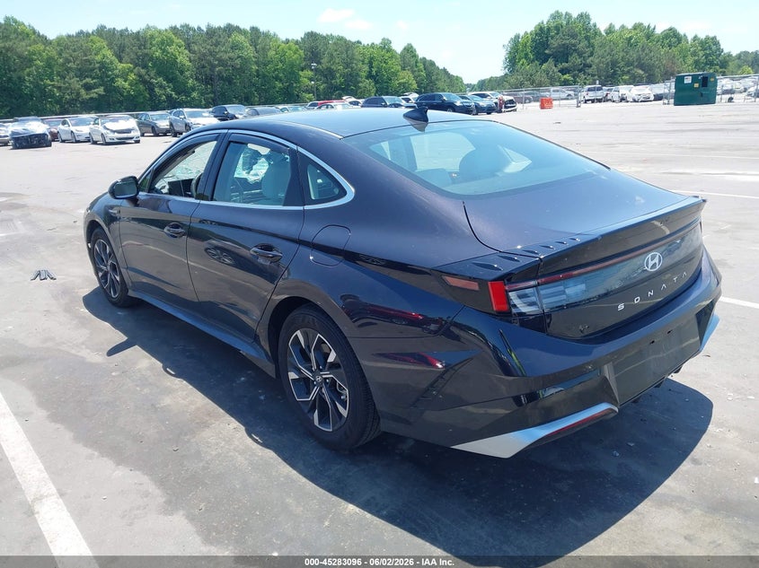 2025 Hyundai Sonata VIN KMHL64JA2SA517268 IAAI salvage auction — ROOF, Salvage Title, sold $11,025 on 2026-07-15 (photo 3)