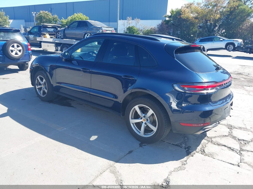2021 Porsche Macan VIN WP1AA2A50MLB01968 IAAI salvage auction — FRONT & REAR, Salvage Title, sold $14,100 on 2026-08-07 (photo 3)