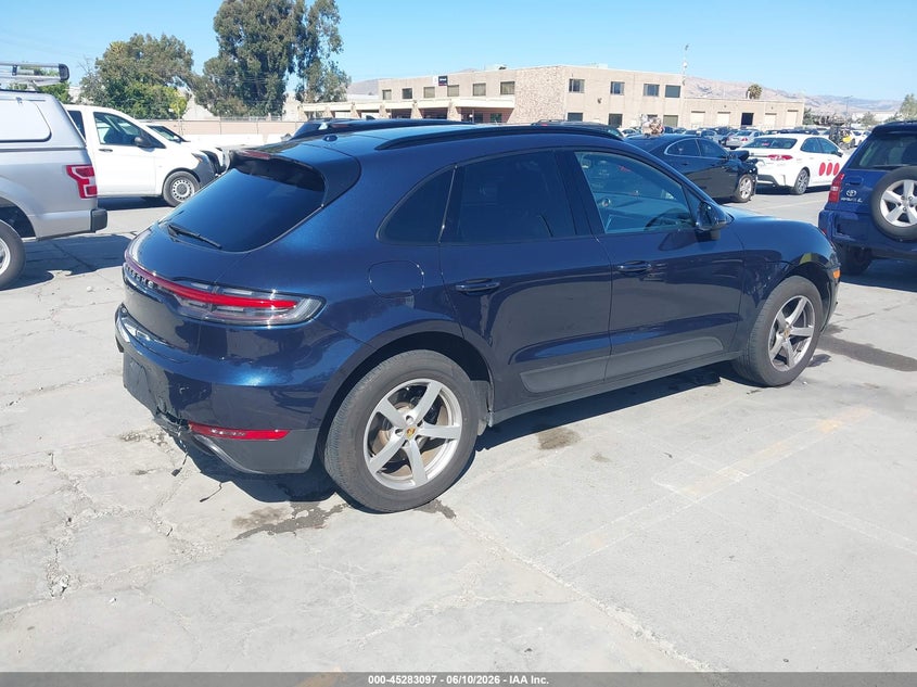 2021 Porsche Macan VIN WP1AA2A50MLB01968 IAAI salvage auction — FRONT & REAR, Salvage Title, sold $14,100 on 2026-08-07 (photo 4)