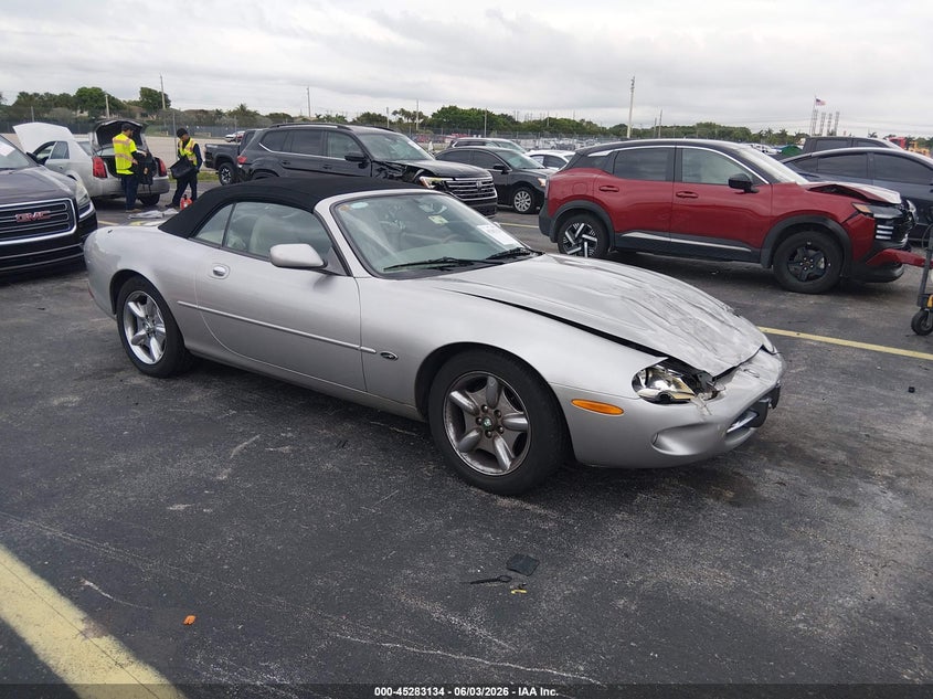 1999 Jaguar Xk VIN SAJGX2046XC034043 IAAI salvage auction — FRONT END, Rebuildable (Florida), sold $425 on 2026-07-16 (photo 1)
