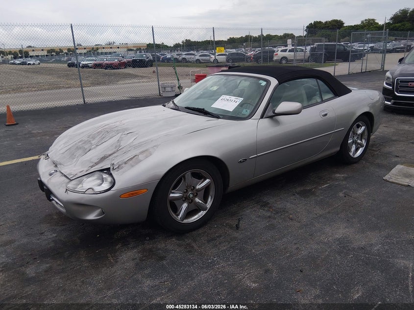 1999 Jaguar Xk VIN SAJGX2046XC034043 IAAI salvage auction — FRONT END, Rebuildable (Florida), sold $425 on 2026-07-16 (photo 2)