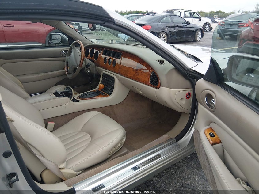1999 Jaguar Xk VIN SAJGX2046XC034043 IAAI salvage auction — FRONT END, Rebuildable (Florida), sold $425 on 2026-07-16 (photo 5)