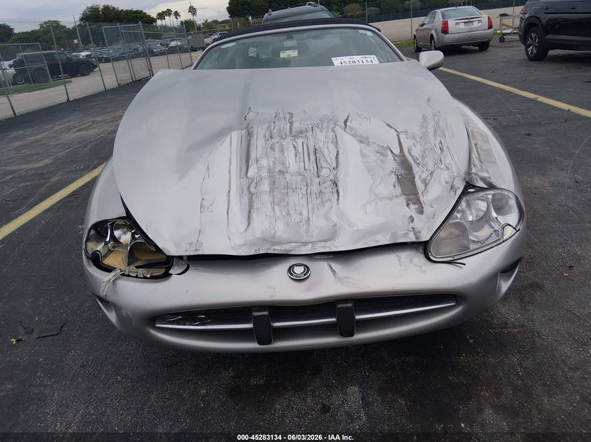 1999 Jaguar Xk VIN SAJGX2046XC034043 IAAI salvage auction — FRONT END, Rebuildable (Florida), sold $425 on 2026-07-16 (photo 6)