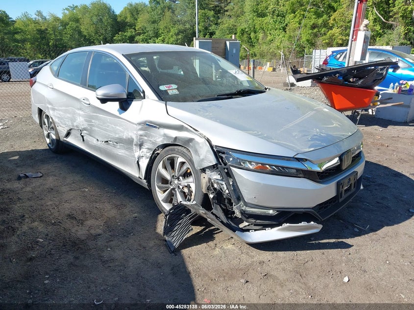 2018 Honda Clarity VIN JHMZC5F13JC018115 IAAI salvage auction — RIGHT SIDE, Salvage Title, sold $1,250 on 2026-07-28 (photo 1)