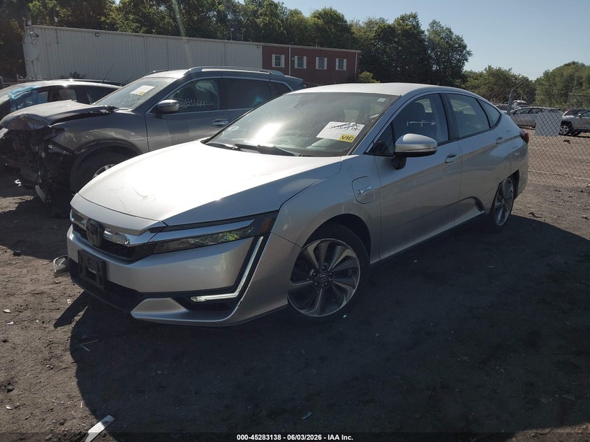2018 Honda Clarity VIN JHMZC5F13JC018115 IAAI salvage auction — RIGHT SIDE, Salvage Title, sold $1,250 on 2026-07-28 (photo 2)