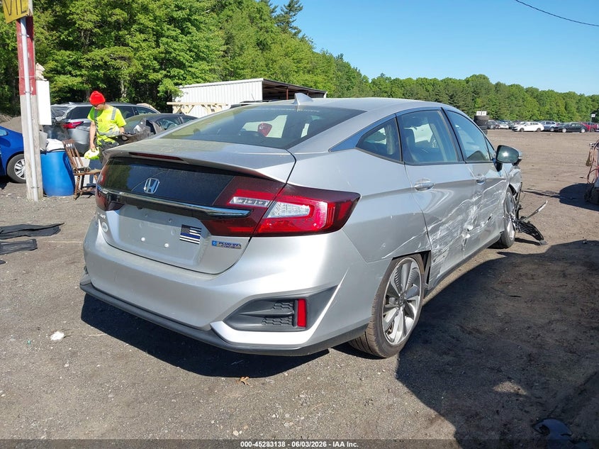 2018 Honda Clarity VIN JHMZC5F13JC018115 IAAI salvage auction — RIGHT SIDE, Salvage Title, sold $1,250 on 2026-07-28 (photo 4)