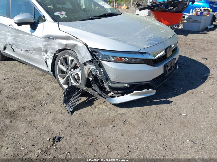 2018 Honda Clarity VIN JHMZC5F13JC018115 IAAI salvage auction — RIGHT SIDE, Salvage Title, sold $1,250 on 2026-07-28 (photo 6)