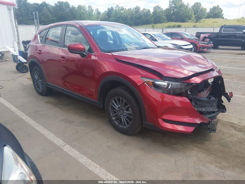 2019 Mazda Cx-5 VIN JM3KFABM6K1527736 IAAI salvage auction — LEFT FRONT, Salvage (Missouri), sold $2,550 on 2026-07-30 (photo 1)
