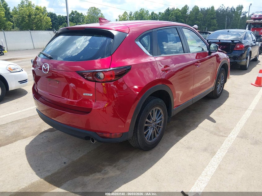 2019 Mazda Cx-5 VIN JM3KFABM6K1527736 IAAI salvage auction — LEFT FRONT, Salvage (Missouri), sold $2,550 on 2026-07-30 (photo 4)