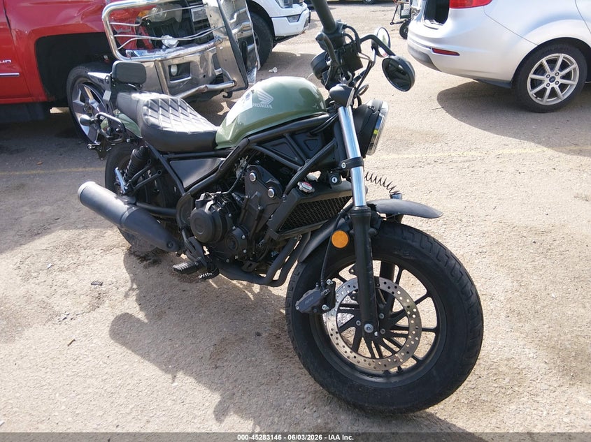 2022 Honda Cm VIN MLHPC5608N5500196 IAAI salvage auction — FRONT END, Salvage (Colorado), sold $375 on 2026-07-28 (photo 1)