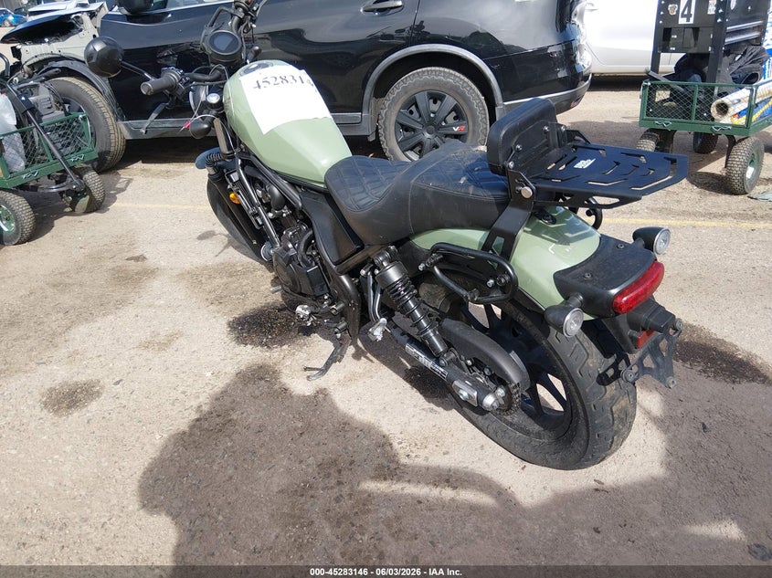 2022 Honda Cm VIN MLHPC5608N5500196 IAAI salvage auction — FRONT END, Salvage (Colorado), sold $375 on 2026-07-28 (photo 3)