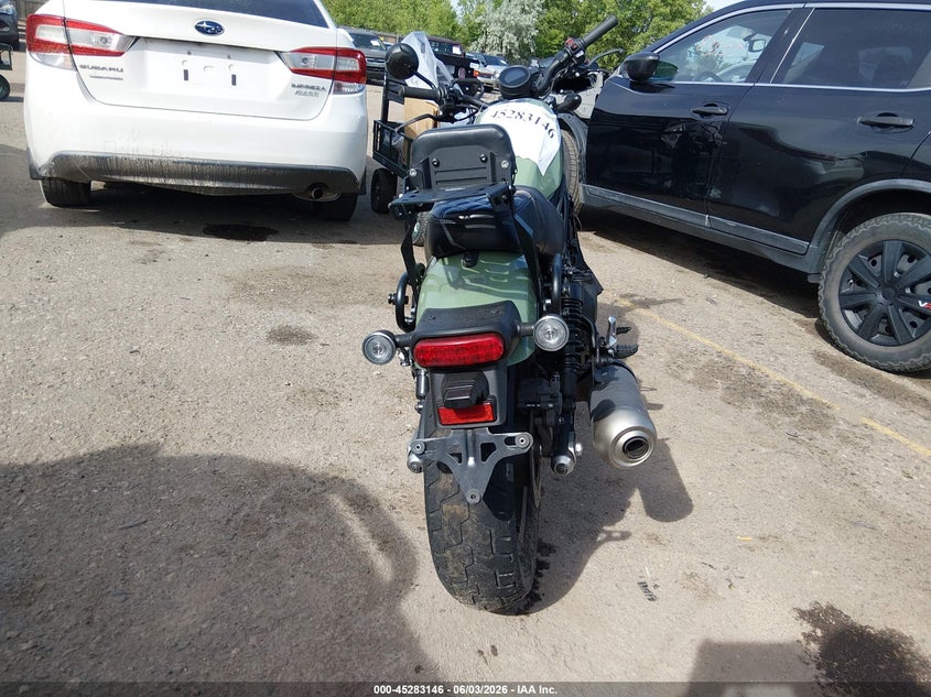 2022 Honda Cm VIN MLHPC5608N5500196 IAAI salvage auction — FRONT END, Salvage (Colorado), sold $375 on 2026-07-28 (photo 6)