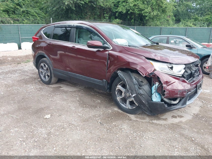 2018 Honda Cr-v VIN 7FARW2H50JE100771 IAAI salvage auction — FRONT END, Salvage - Greater Than 75% (Maryland), sold $5,800 on 2026-07-09 (photo 1)