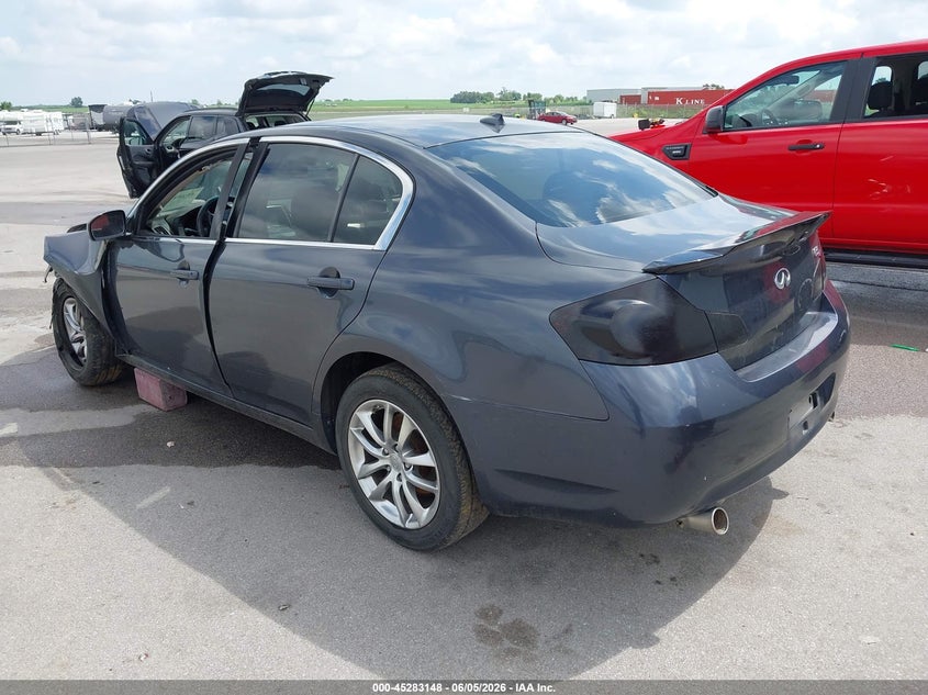 2008 Infiniti G35 VIN JNKBV61E38M229055 IAAI salvage auction — LEFT FRONT, Certificate Of Title (Nebraska), sold $575 on 2026-07-09 (photo 3)