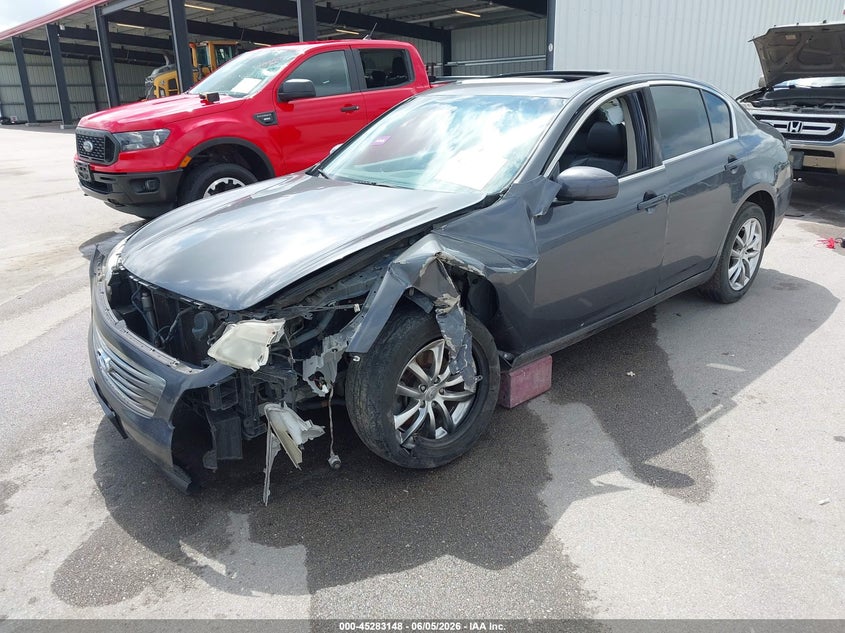 2008 Infiniti G35 VIN JNKBV61E38M229055 IAAI salvage auction — LEFT FRONT, Certificate Of Title (Nebraska), sold $575 on 2026-07-09 (photo 6)