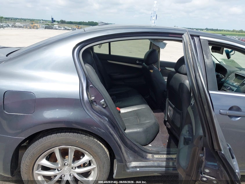 2008 Infiniti G35 VIN JNKBV61E38M229055 IAAI salvage auction — LEFT FRONT, Certificate Of Title (Nebraska), sold $575 on 2026-07-09 (photo 8)