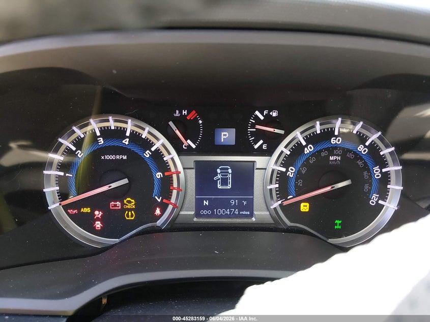 2019 Toyota 4runner VIN JTEBU5JR0K5630898 IAAI salvage auction — SIDE, Salvage Title, sold $9,400 on 2026-07-11 (photo 7)