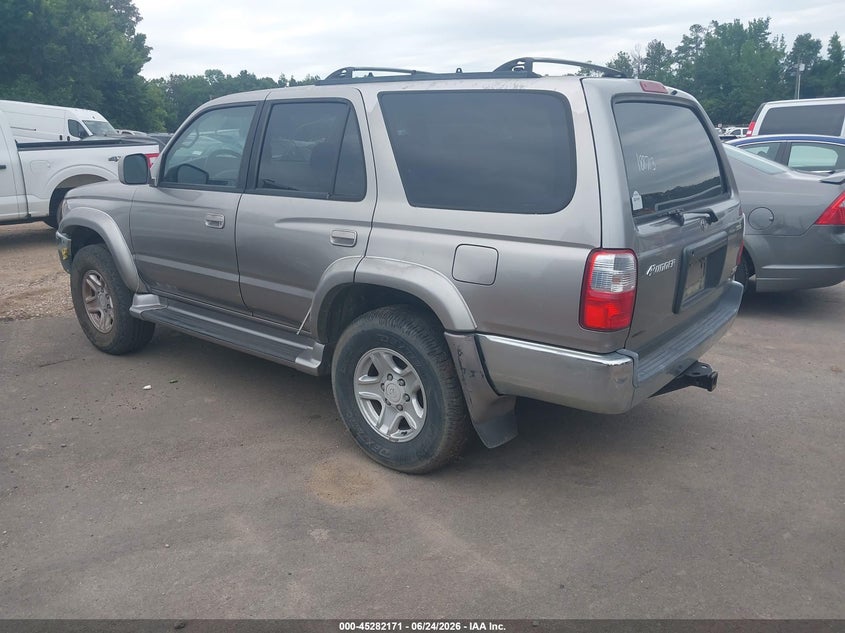 2001 Toyota 4runner VIN JT3GN86R610188713 IAAI salvage auction — NORMAL WEAR, Clear (Mississippi), sold $500 on 2026-07-09 (photo 3)