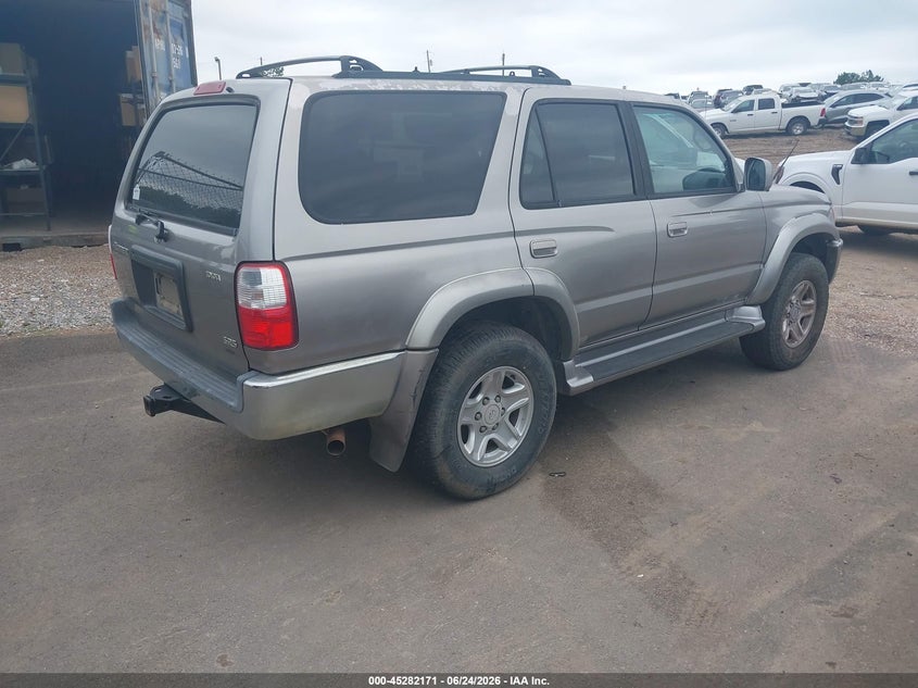 2001 Toyota 4runner VIN JT3GN86R610188713 IAAI salvage auction — NORMAL WEAR, Clear (Mississippi), sold $500 on 2026-07-09 (photo 4)
