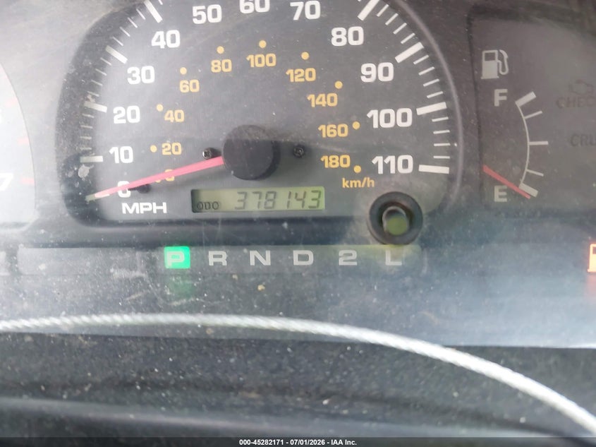 2001 Toyota 4runner VIN JT3GN86R610188713 IAAI salvage auction — NORMAL WEAR, Clear (Mississippi), sold $500 on 2026-07-09 (photo 7)