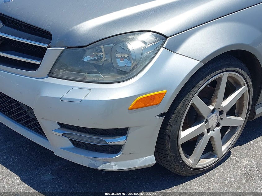 2012 Mercedes-benz C class VIN WDDGJ4HB6CF802861 IAAI salvage auction — NORMAL WEAR, Repossession Paperwork (Georgia), sold $600 on 2026-07-15 (photo 6)