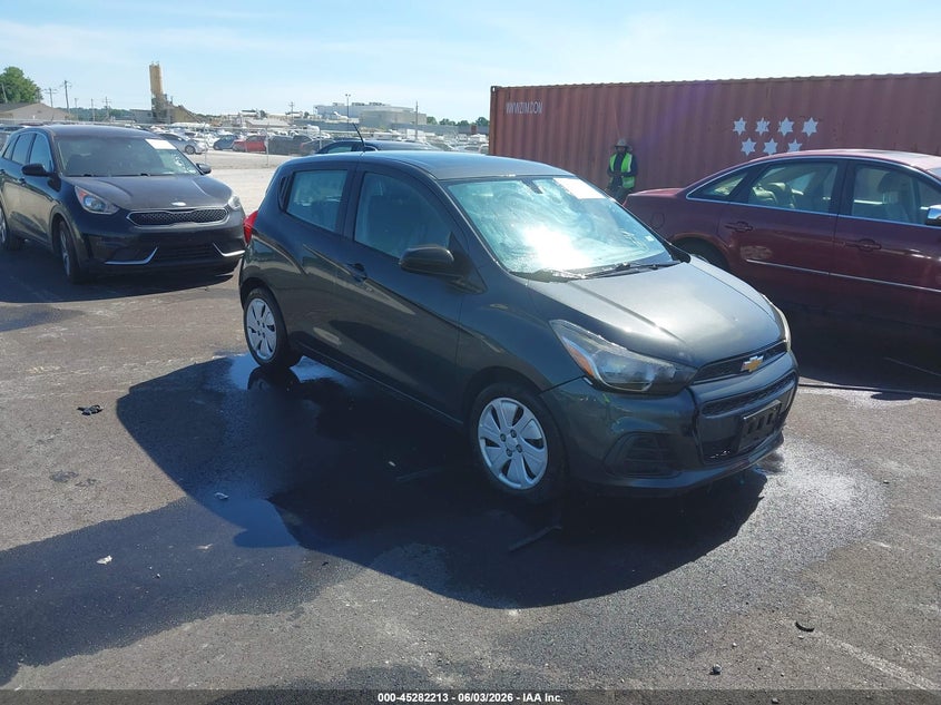 2017 Chevrolet Spark VIN KL8CB6SA3HC744081 IAAI salvage auction — NORMAL WEAR, Repossessed (Missouri), sold $350 on 2026-07-14 (photo 1)