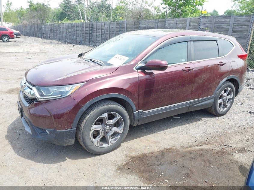 2018 Honda Cr-v VIN 7FARW2H51JE043643 IAAI salvage auction — RIGHT SIDE, Salvage (Massachusetts), sold $7,300 on 2026-07-31 (photo 2)