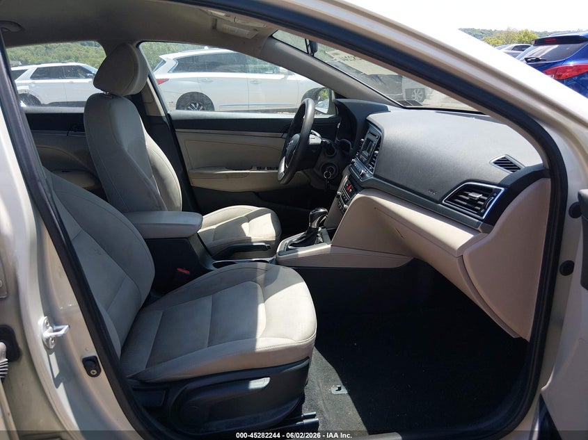 2017 Hyundai Elantra VIN KMHD74LF6HU096589 IAAI salvage auction — NORMAL WEAR, Clear (Pennsylvania), sold $1,125 on 2026-07-09 (photo 5)