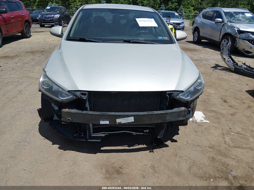 2017 Hyundai Elantra VIN KMHD74LF6HU096589 IAAI salvage auction — NORMAL WEAR, Clear (Pennsylvania), sold $1,125 on 2026-07-09 (photo 6)