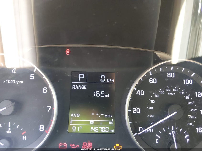 2017 Hyundai Elantra VIN KMHD74LF6HU096589 IAAI salvage auction — NORMAL WEAR, Clear (Pennsylvania), sold $1,125 on 2026-07-09 (photo 7)