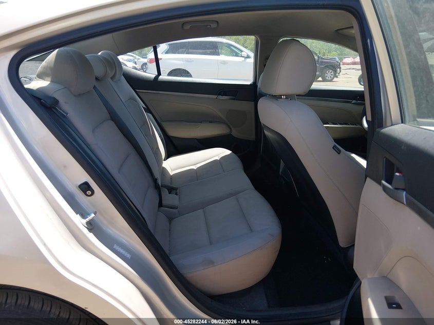 2017 Hyundai Elantra VIN KMHD74LF6HU096589 IAAI salvage auction — NORMAL WEAR, Clear (Pennsylvania), sold $1,125 on 2026-07-09 (photo 8)