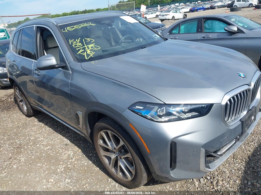 2024 BMW X5 VIN 5UX23EU02R9W17401 IAAI salvage auction — FRONT END, Salvage Title, sold $31,200 on 2026-07-20 (photo 1)