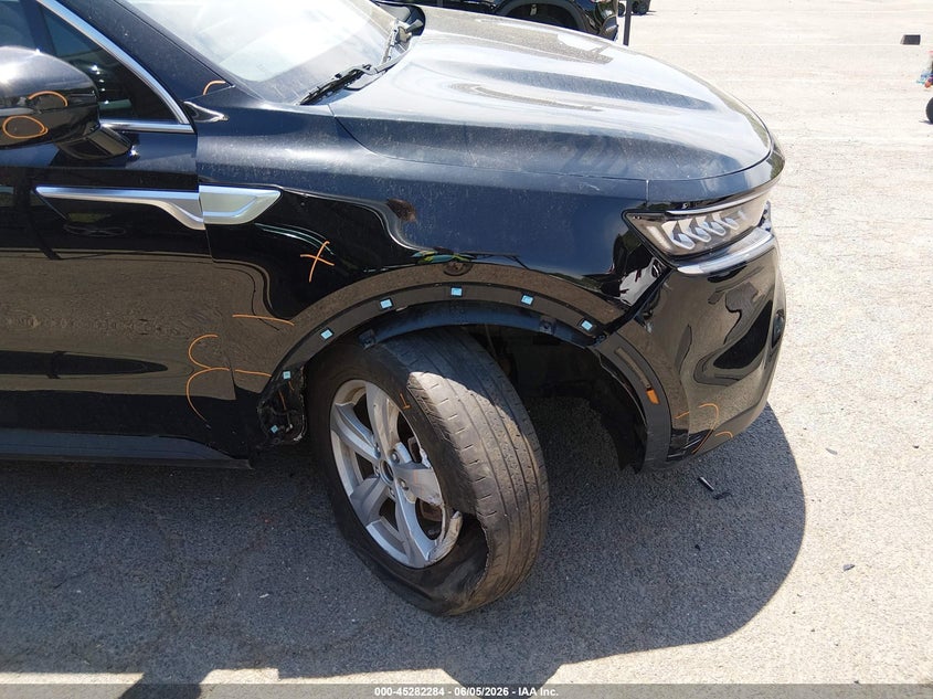 2021 Kia Sorento VIN 5XYRGDLC1MG039731 IAAI salvage auction — RIGHT FRONT, Salvage Title, sold $4,650 on 2026-07-30 (photo 6)