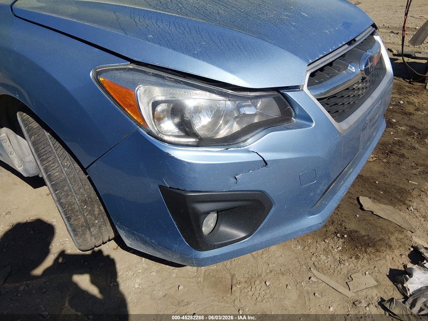 2012 Subaru Impreza VIN JF1GPAE64CH208097 IAAI salvage auction — NORMAL WEAR, Clear (Massachusetts), sold $400 on 2026-07-21 (photo 6)