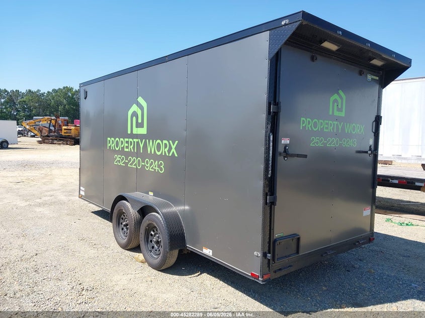 2025 Quality trailer Cargo VIN 50ZBE1160SN064784 IAAI salvage auction — Unknown, Salvage (North Carolina), sold $3,550 on 2026-07-15 (photo 3)