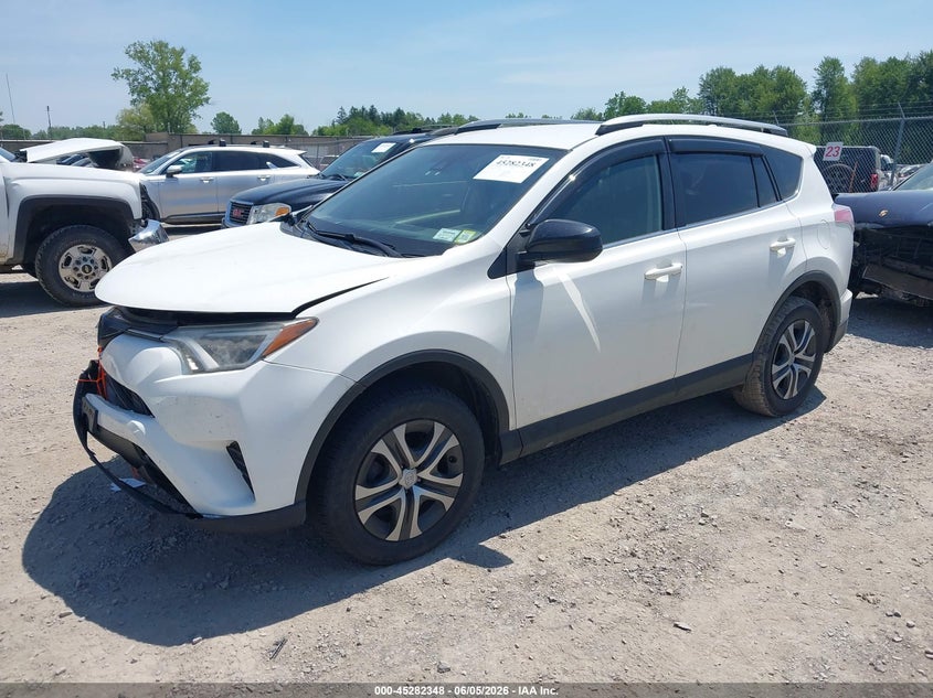 2017 Toyota Rav 4 VIN JTMBFREV1HJ134165 IAAI salvage auction — FRONT END, Mv-907A (New York), sold $4,350 on 2026-07-16 (photo 2)