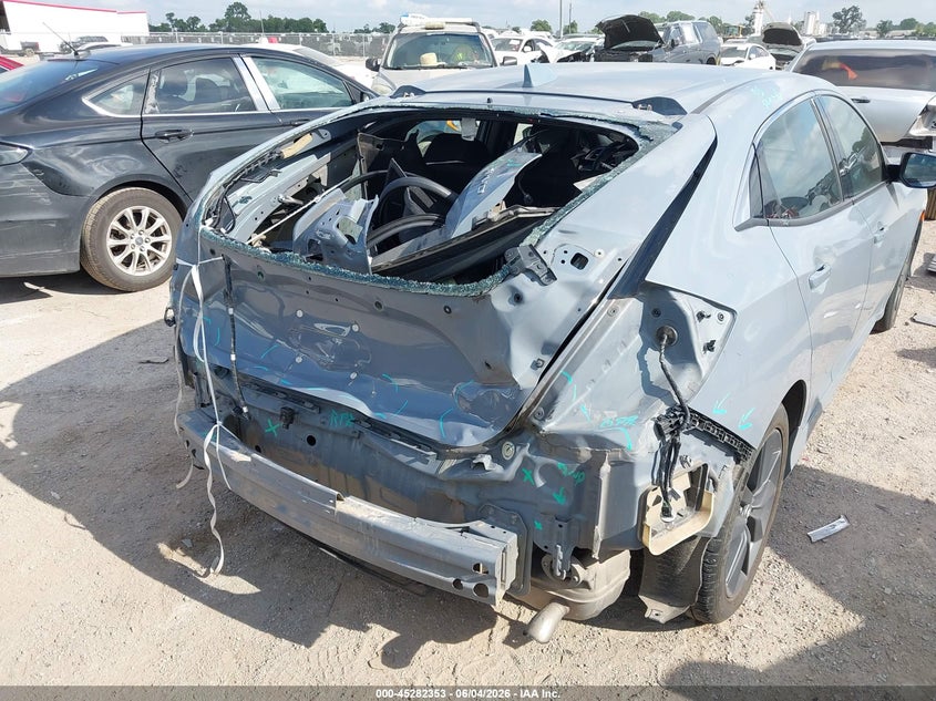 2021 Honda Civic VIN SHHFK7H61MU218590 IAAI salvage auction — REAR END, Salvage Title, sold $6,375 on 2026-07-07 (photo 6)