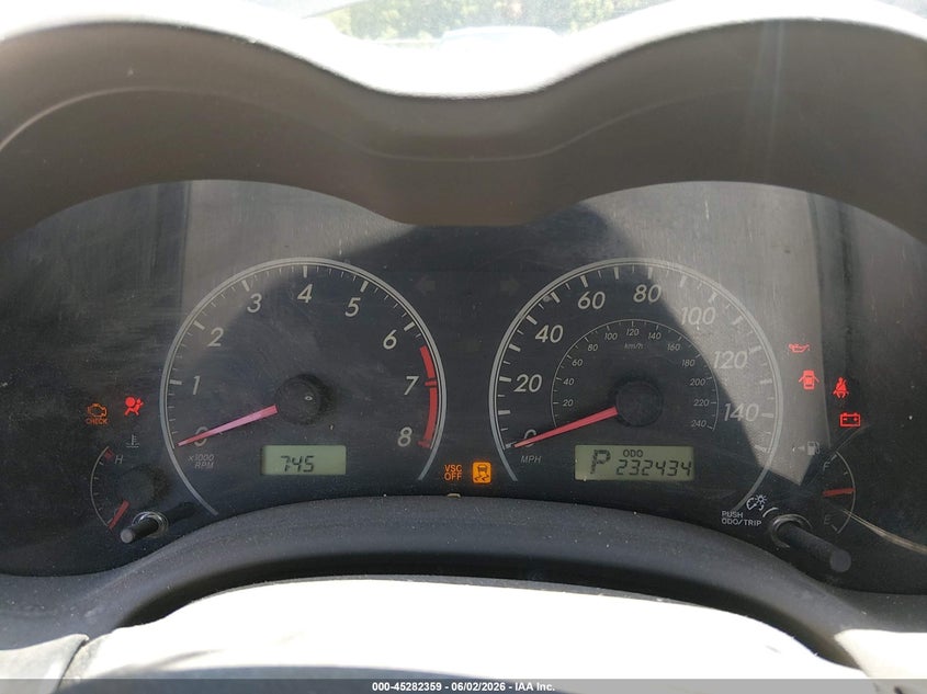 2009 Toyota Corolla VIN JTDBL40E799022315 IAAI salvage auction — NORMAL WEAR, Original (Ohio), sold $900 on 2026-07-15 (photo 7)