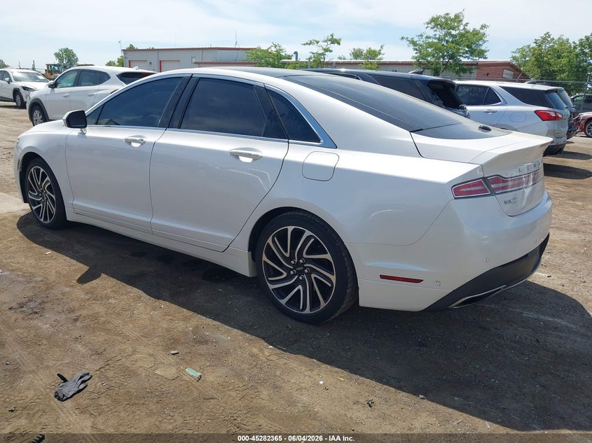 2020 Lincoln Mkz VIN 3LN6L5LU9LR603431 IAAI salvage auction — VANDALISM, Salvage Title, sold $6,600 on 2026-07-09 (photo 3)