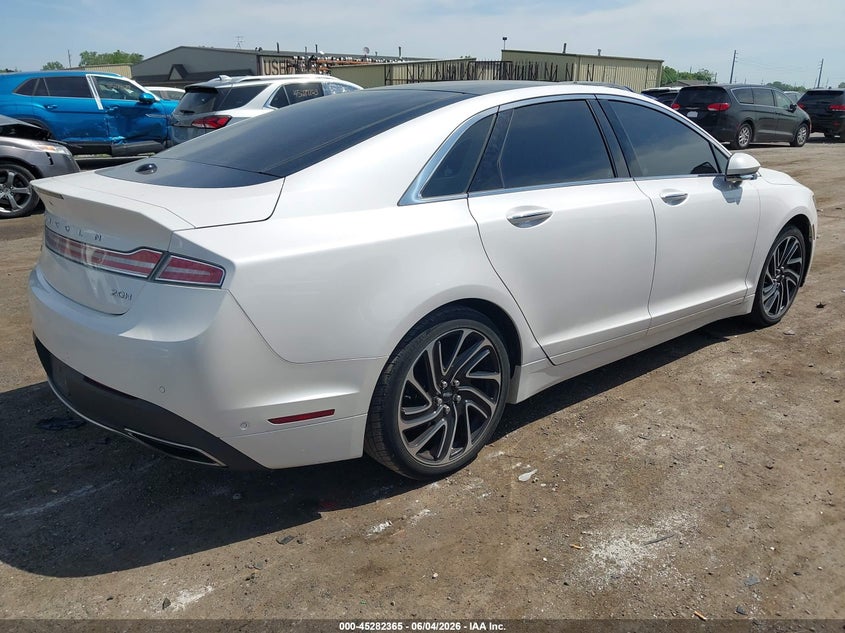 2020 Lincoln Mkz VIN 3LN6L5LU9LR603431 IAAI salvage auction — VANDALISM, Salvage Title, sold $6,600 on 2026-07-09 (photo 4)