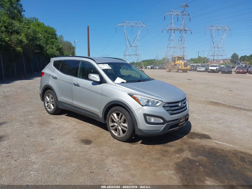 2014 Hyundai Santa fe VIN 5XYZUDLA9EG216969 IAAI salvage auction — NORMAL WEAR, Salvage Title, sold $1,250 on 2026-07-31 (photo 1)